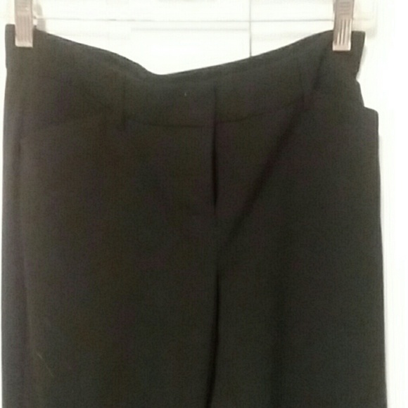 EDITOR EXPRESS DESIGN STUDIO black slacks - Picture 1 of 3